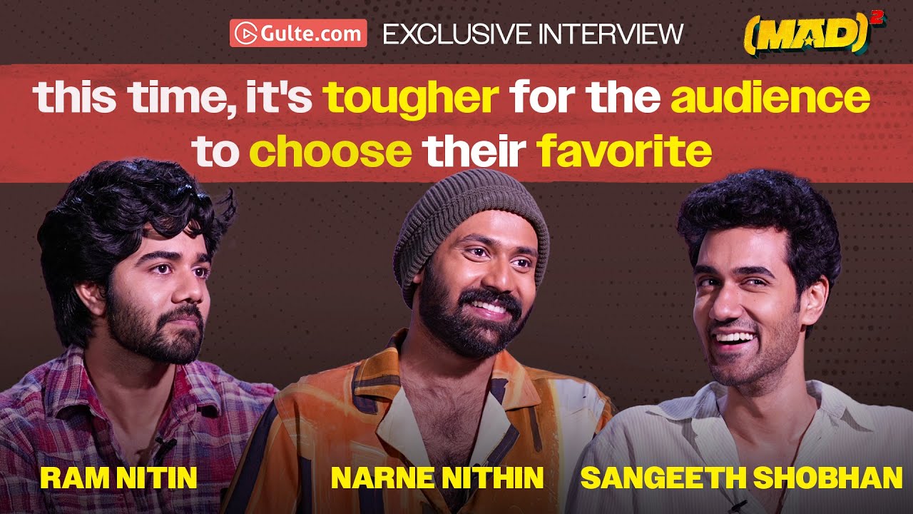 #MadSquare Movie Team Exclusive Interview | Sangeeth Shobhan, Narne Nithin, Ram Nitin | Gulte