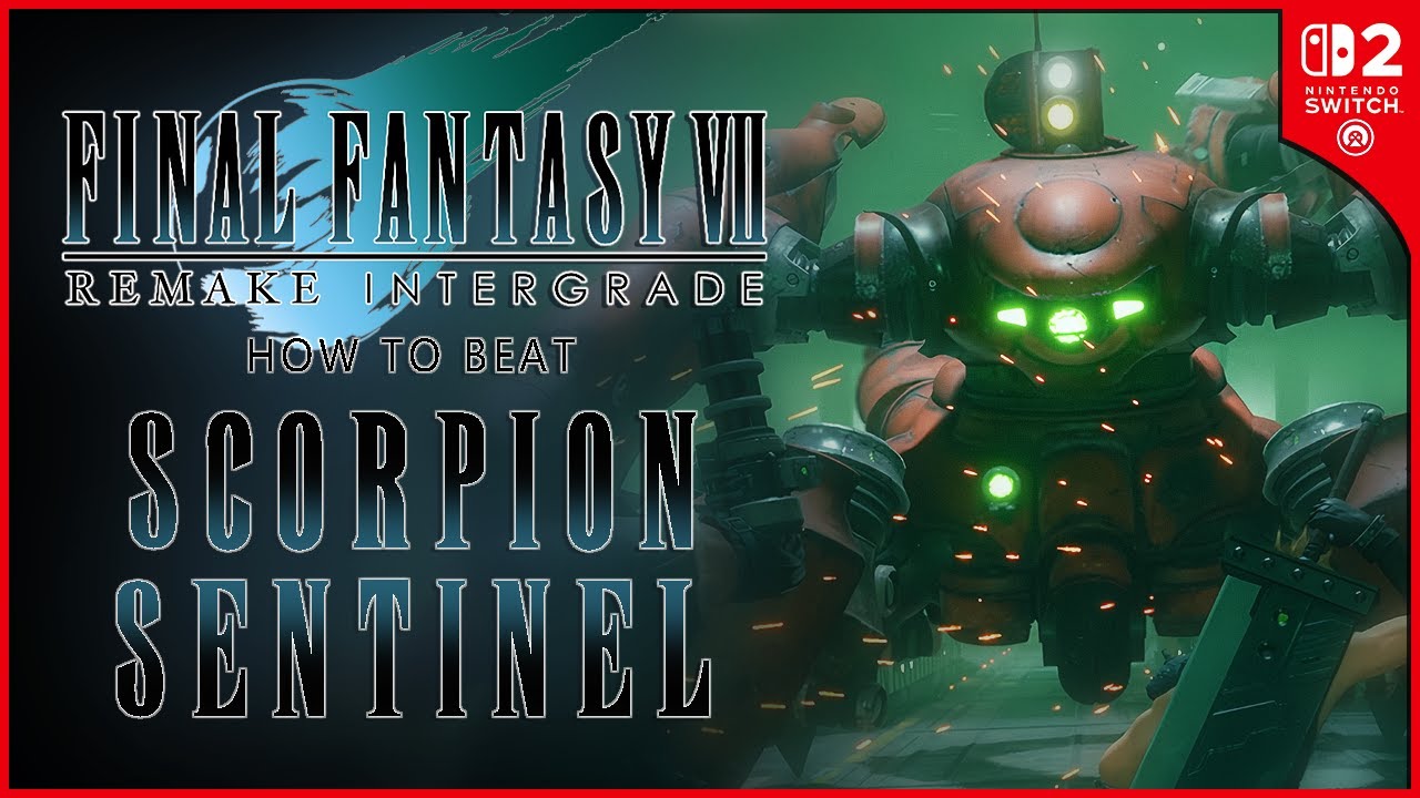 Как победить Стража-Скорпиона в Final Fantasy VII Remake Intergrade!