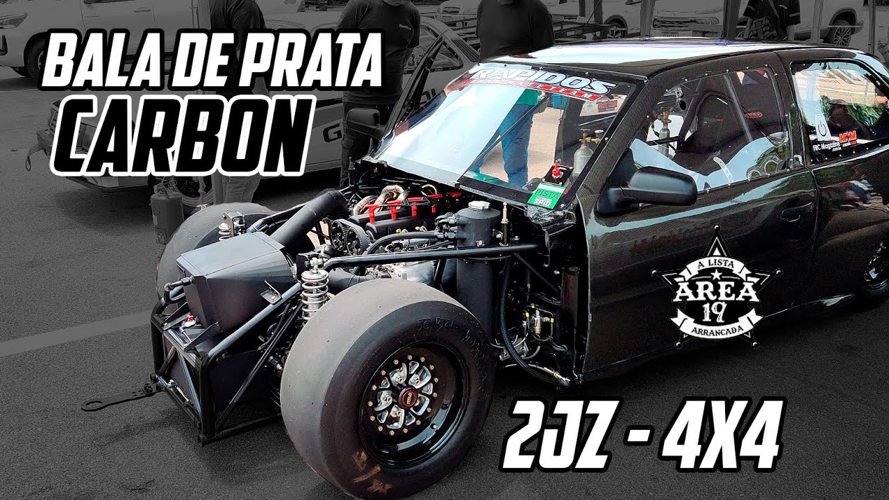 GOL 4X4 com MOTOR de 2000cv? Conheça o novo BALA DE PRATA CARBON