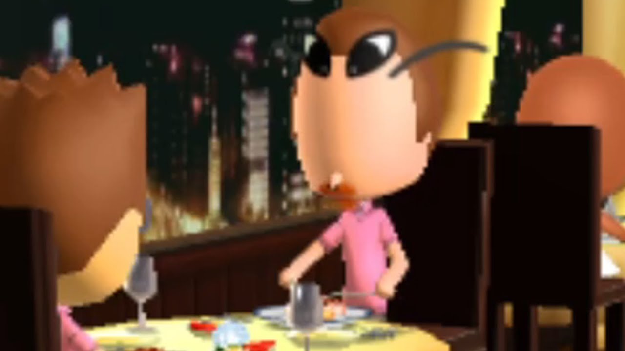 i botch the first marriage on sigma island then my mii tries to steal abby