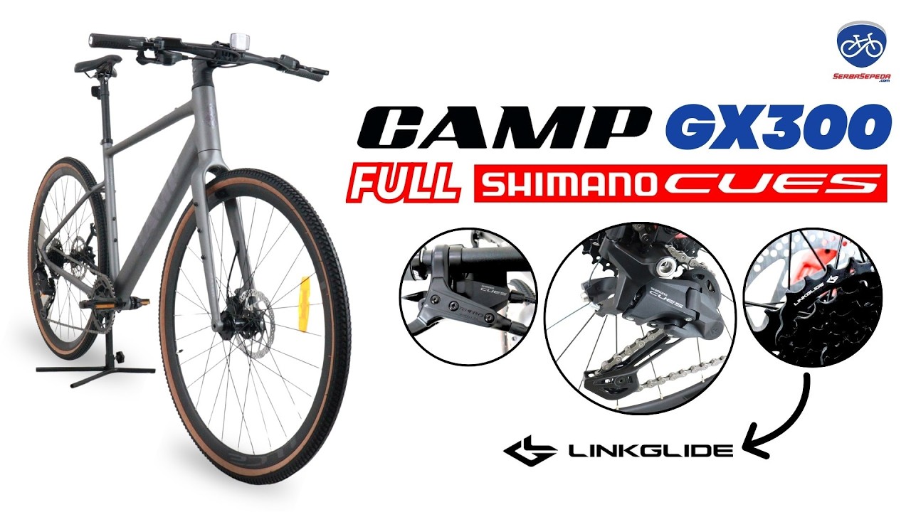 CAMP GX300 : pake full Shimano CUES │HYBRID PERTAMA DARI CAMP!