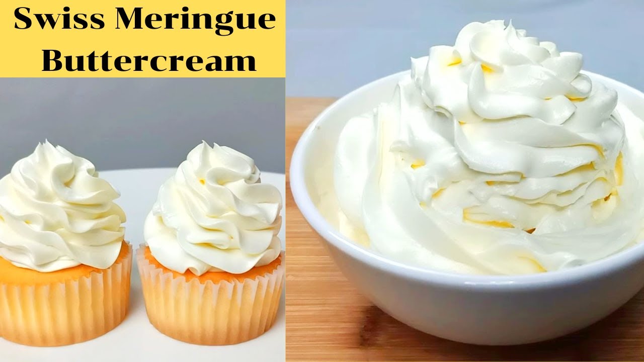 Самый вкусный рецепт масляного крема | Швейцарский масляный крем безе