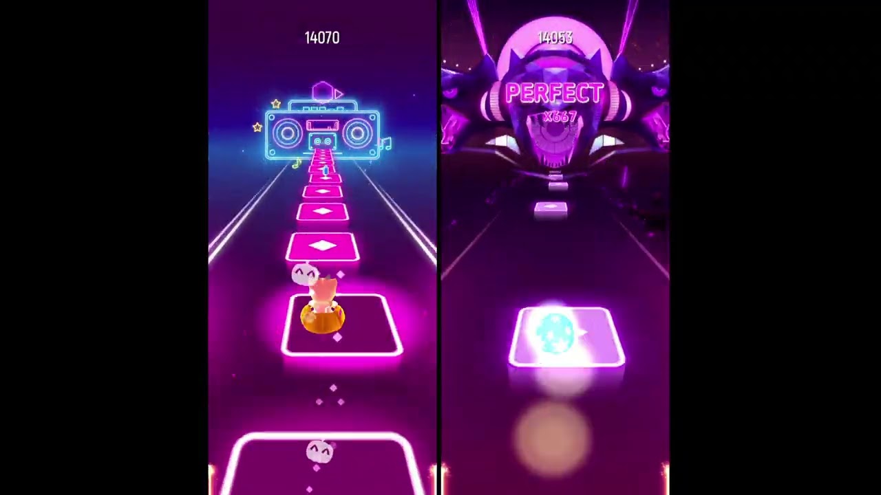 Slow vs Fast (bpm) | Tiles Hop | Lost