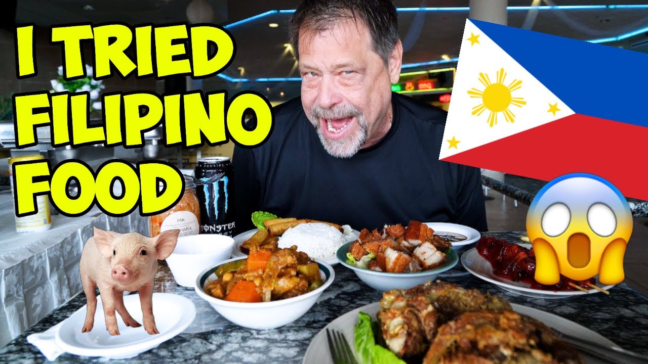 I FINALLY TRIED AUTHENTIC FILIPINO FOOD... 🇵🇭😱
