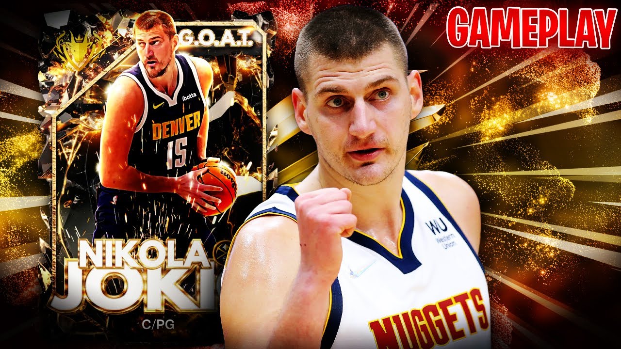 GOAT NIKOLA JOKIC IS UNFAIR AT PG IN NBA 2K25 MyTEAM!!