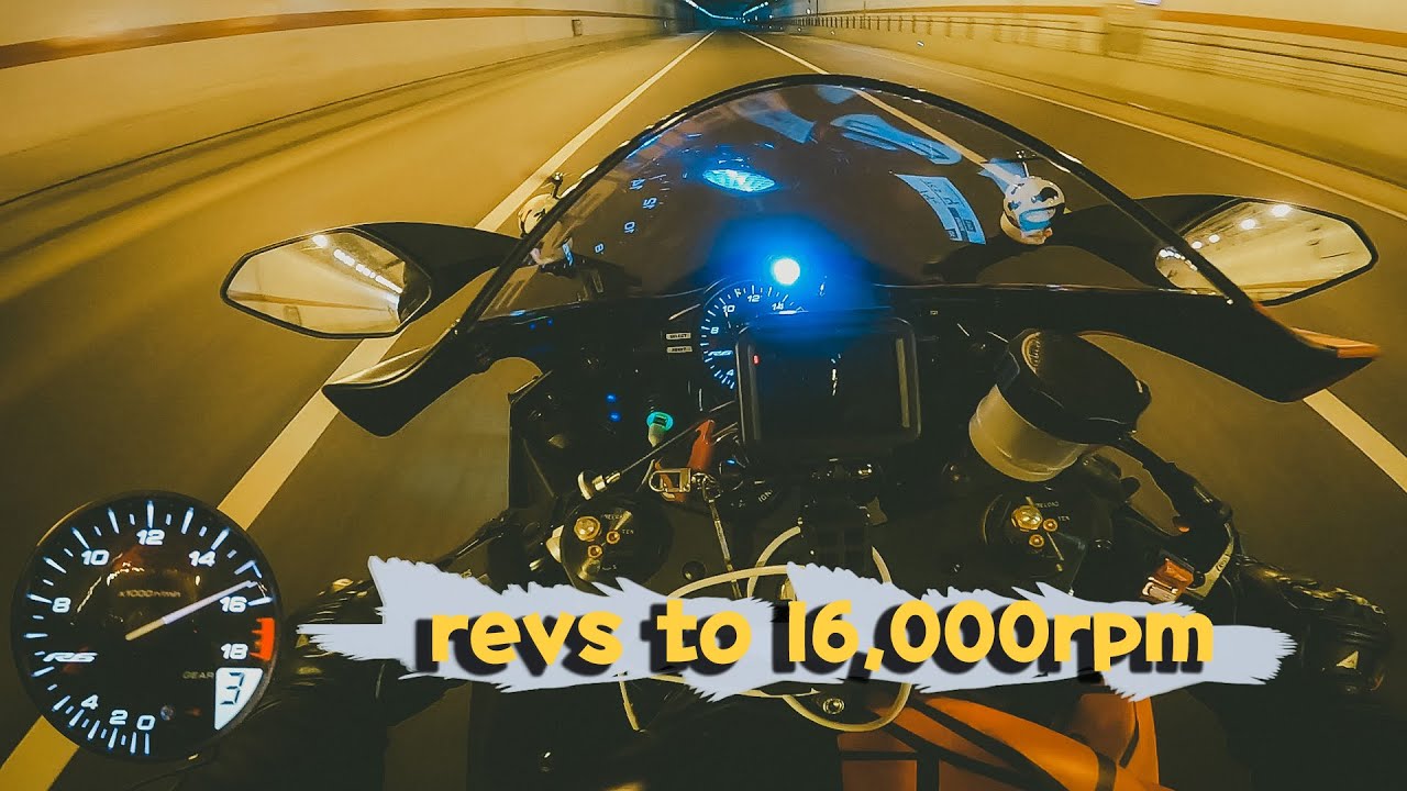 [배기음ASMR] 겨울잠을 깨우는 16,500rpm ∥YAMAHA New R6