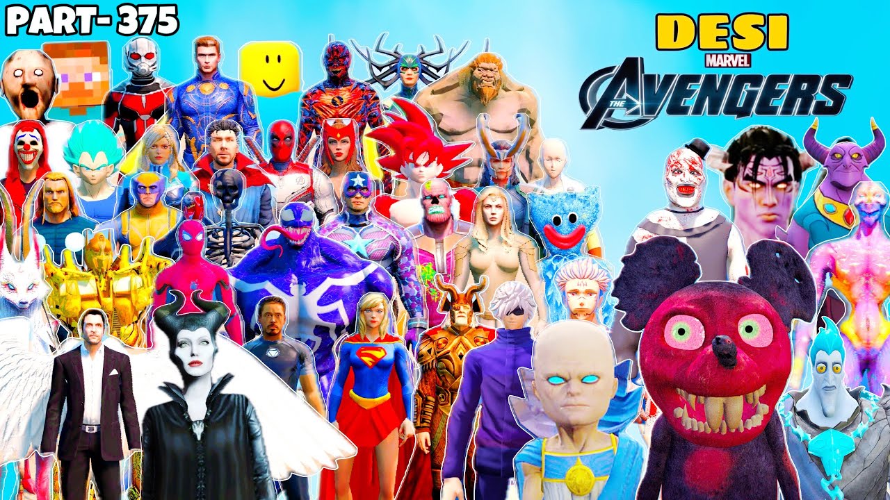 DESI Avengers Found Evil Mickey Mouse and Fights to Watcher From Multiverse in GTA 5 | #375
