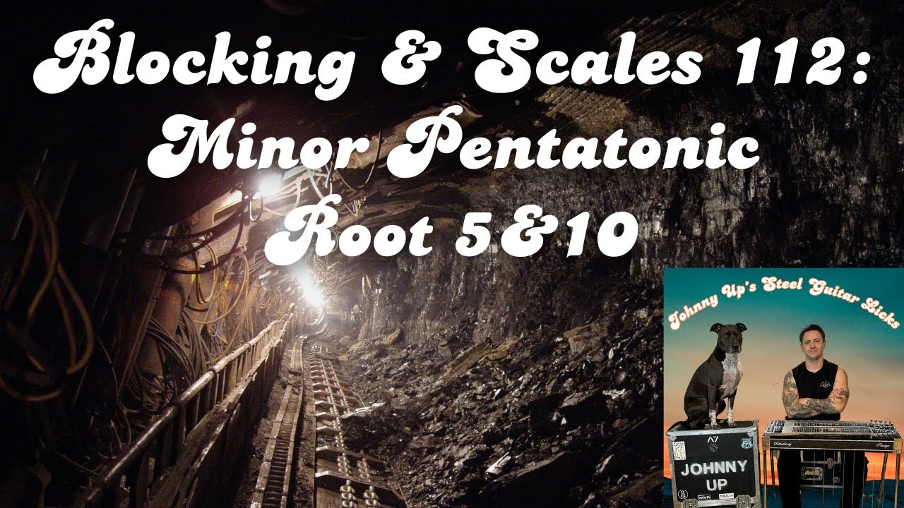 Another minor pentatonic scale for some stanky low note runs on the pedal steel guitar 💩