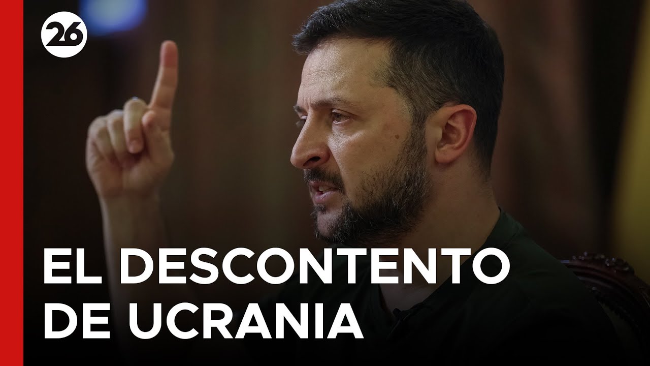 🇺🇦 CRISIS DIPLOMÁTICA | Zelenski arremete contra Europa por su inacción