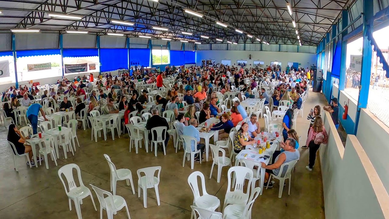 Momentos do almoço na Quermesse de Vila Negri (2022)