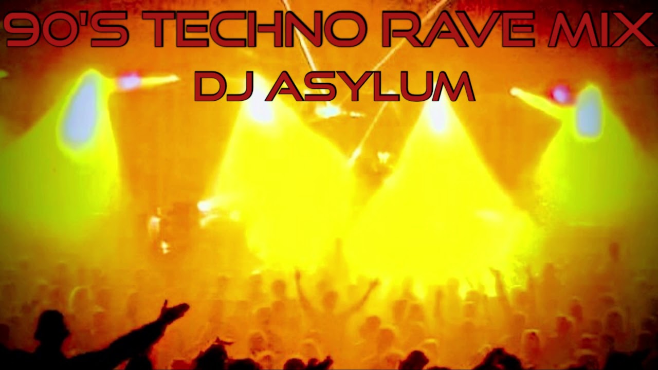DJ Asylum - 90's Old School Techno Rave Mix (#Techno #Rave #Hardcore)