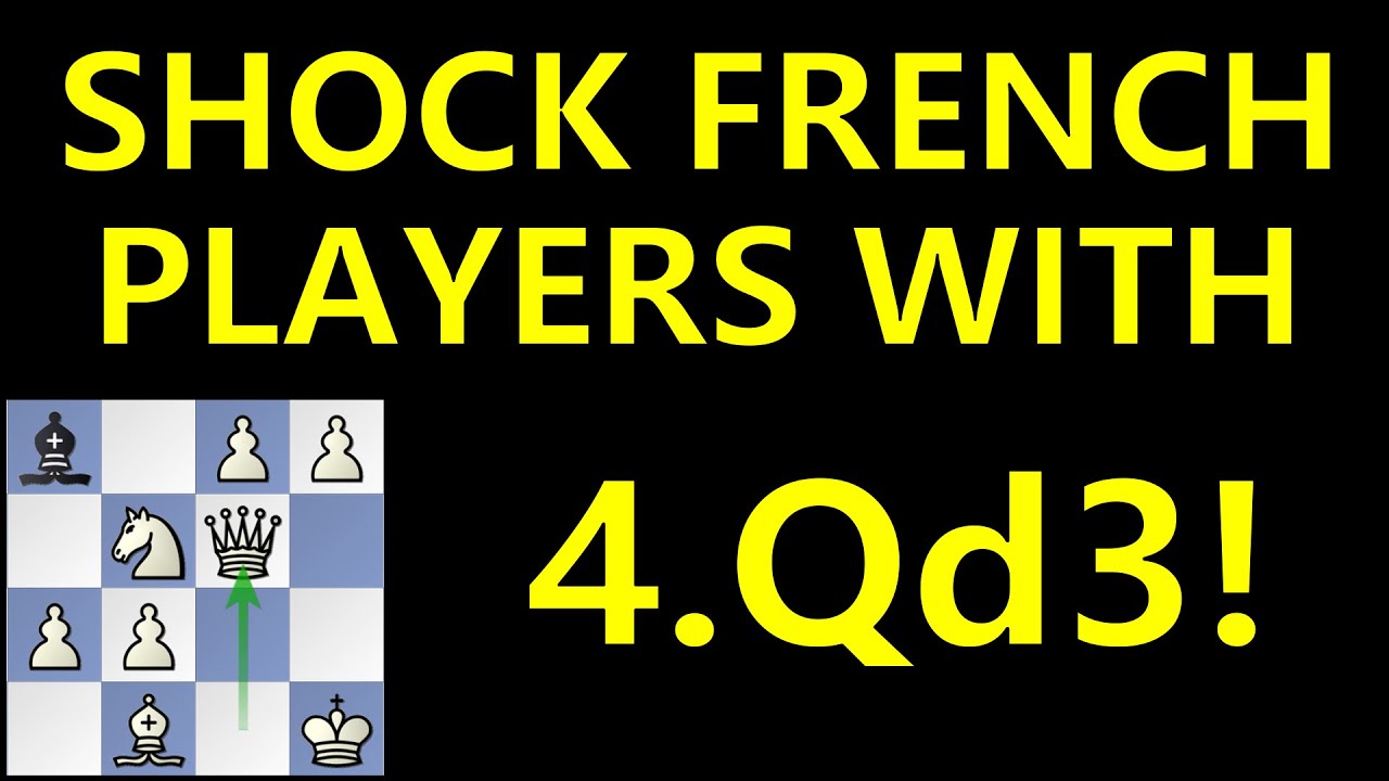 The Complete Guide to Qd3 against the French Defense - shock your opponents with this tricky line!