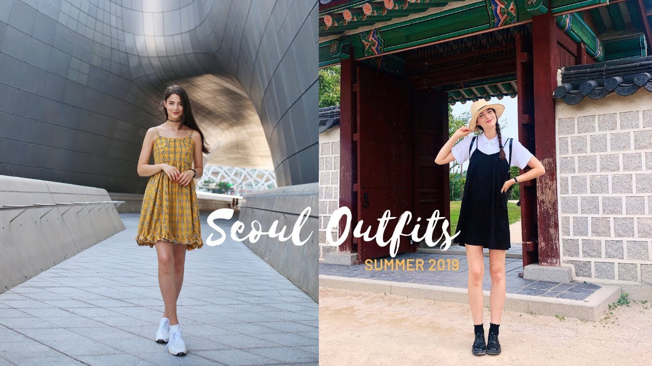 Summer Outfits in Seoul, Korea ☀️ | summer lookbook with easy and fun outfit ideas!