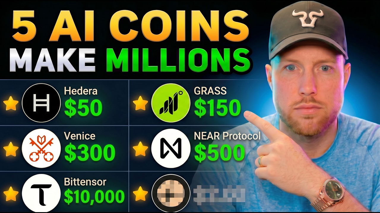 Michael Saylor: $400B Is FLOODING Into AI (5 CRYPTO Coins LEAKED)
