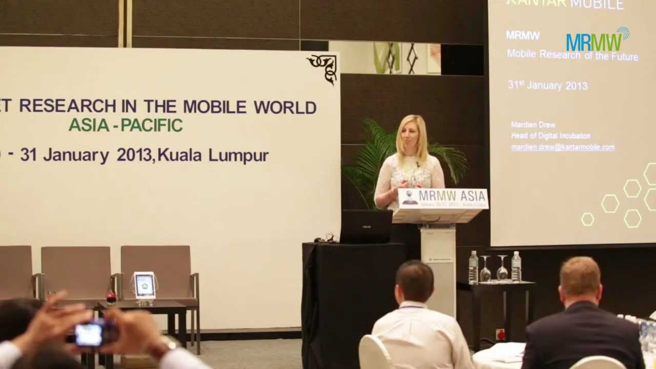 MRMW - Mobile Research of the Future - Kantar Operations