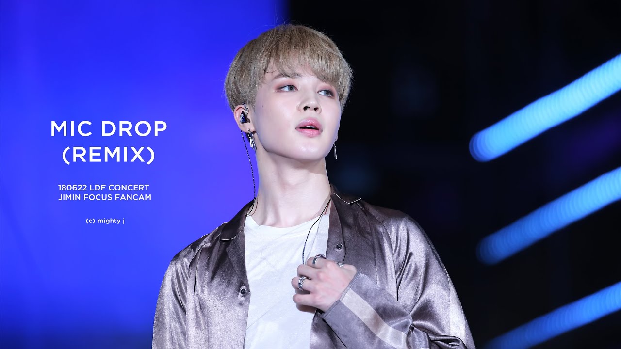 180622 롯데패밀리콘서트 BTS - MIC DROP (REMIX) JIMIN FOCUS FANCAM 방탄소년단 지민 직캠 (4K)