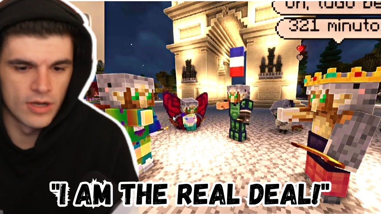 Участники QSMP превращаются в дурачков ко Дню взятия Бастилии #qsmp #foolishgamers