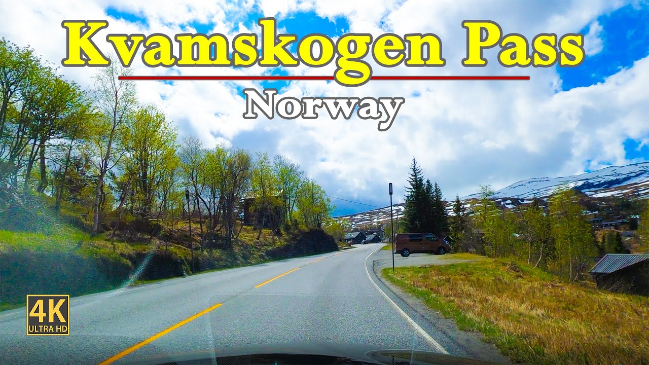 Kvamskogen Pass In Norway 🇳🇴 | Scenic Road Trip In Stunning 4K