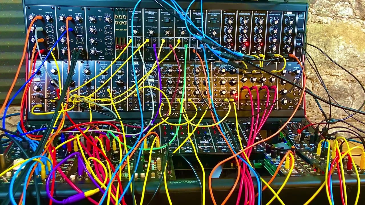 Behringer System 55 - 5 voice March Friday blues