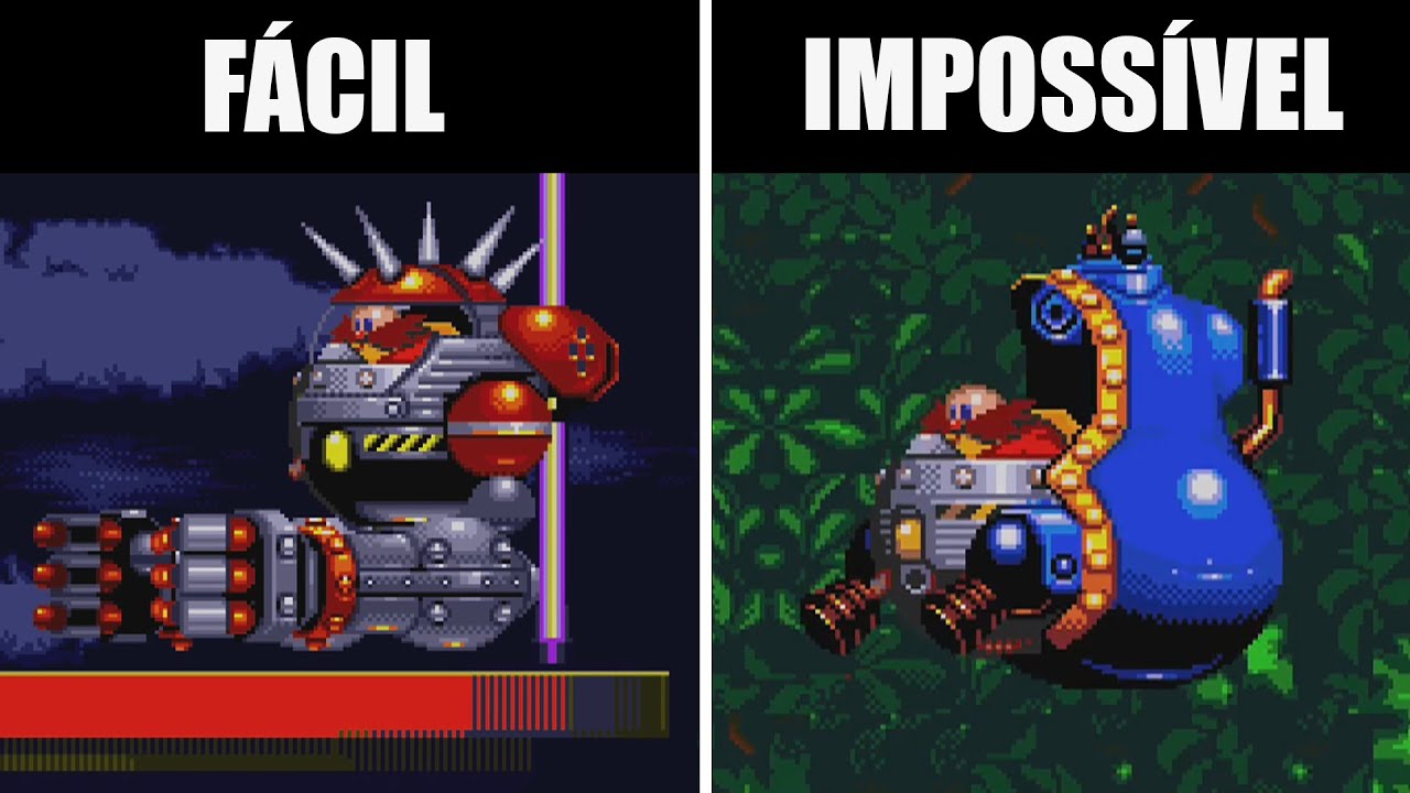 MATANDO TODOS OS 20 CHEFES EM JOGOS DE SONIC (SONIC 3 AND KNUCKLES) - Desafio Sonic