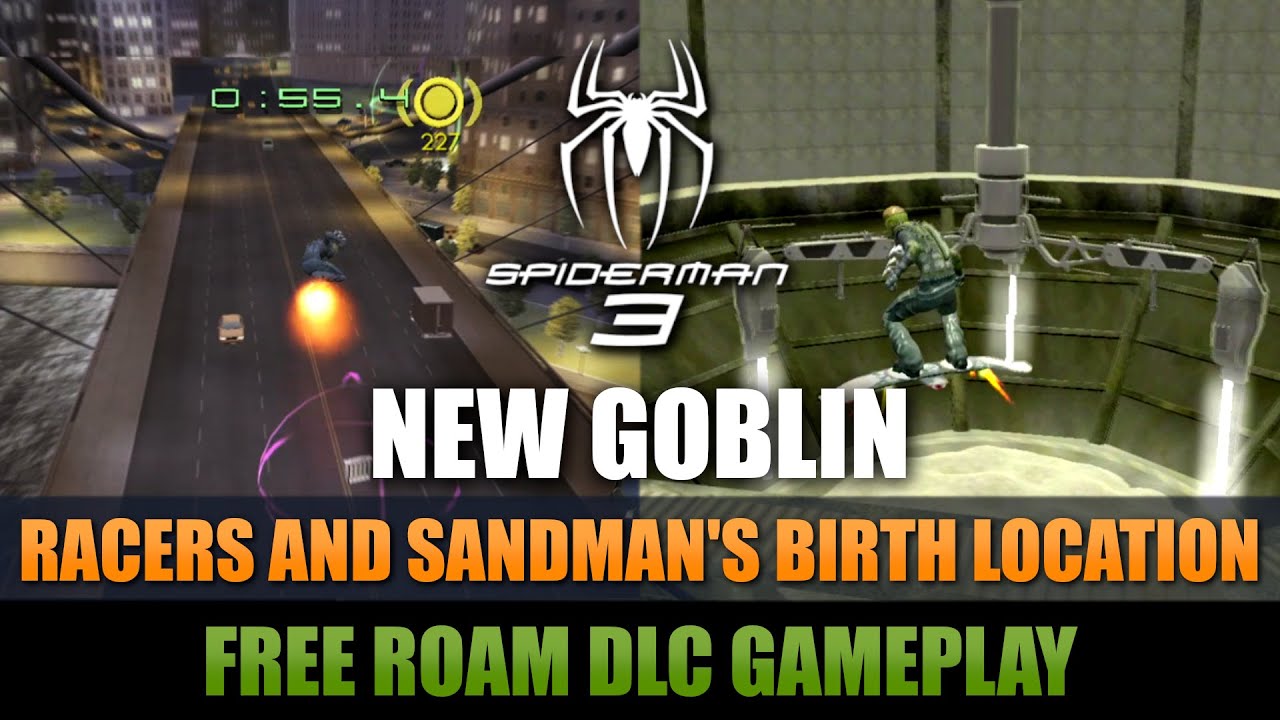 Spider-Man 3 The Game - Out of bounds: Sandman's birth location