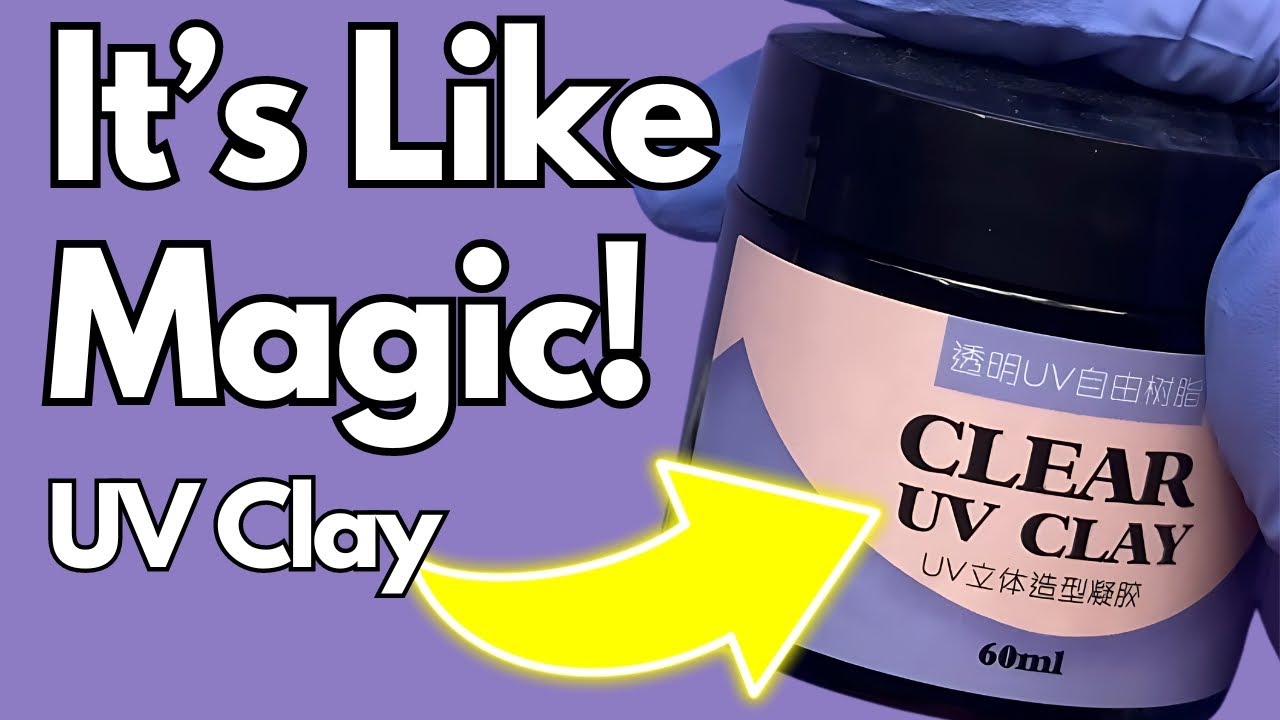 #291 UV Curing Clay. Yes, Really! #uvresin #resinforbeginners #danielcooper