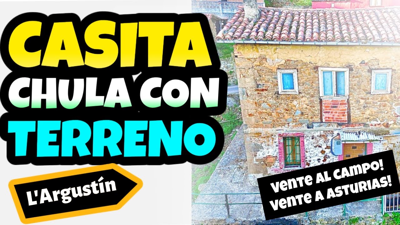 NO DISPONIBLE | 25.000€ | L'ARGUSTIN, SAN MARTIN DEL REY AURELIO, Asturias | CASA BARATA CON TERRENO