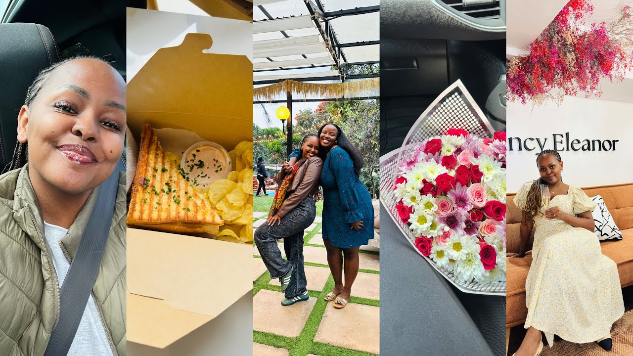 Weekly Vlog💕🌸||Lunch dates, walks, New lashes,Content Shoot,Finance ChitChat||Slow Living in Nairobi
