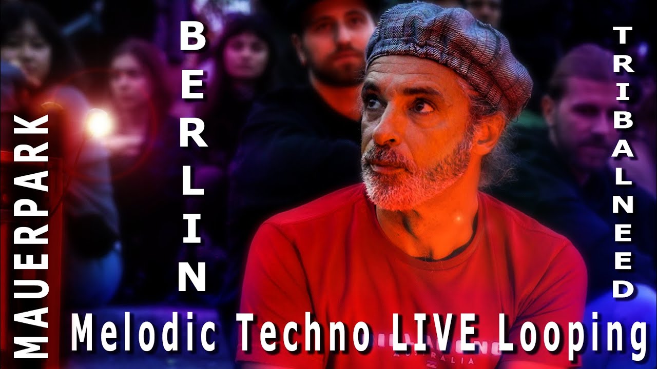 TribalNeed Takes Berlin by Storm🌪️ Melodic Techno Trance Street Party 🎹 Roland Juno 106 🎹 Didgeridoo