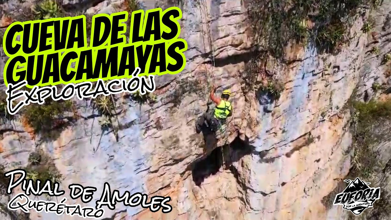exploracion cueva de las guacamayas, Pinal de amoles