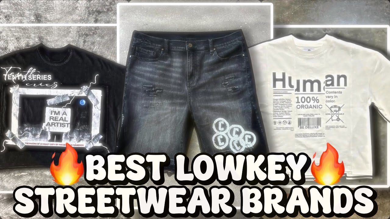 20 Lowkey STREETWEAR BRANDS You MUST Buy from 2024 | BEST STREETWEAR BRANDS