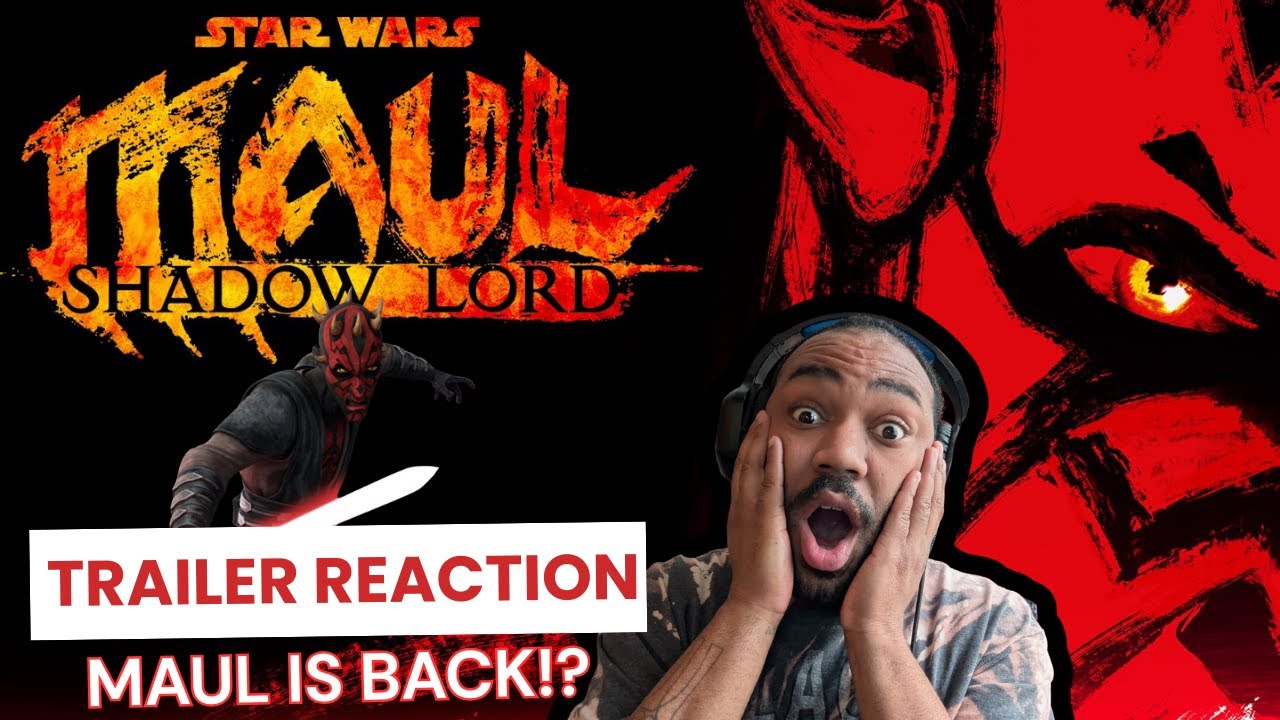 STAR WARS: Maul – Shadow Lord Trailer REACTION 😱 This Is Darker Than You Think