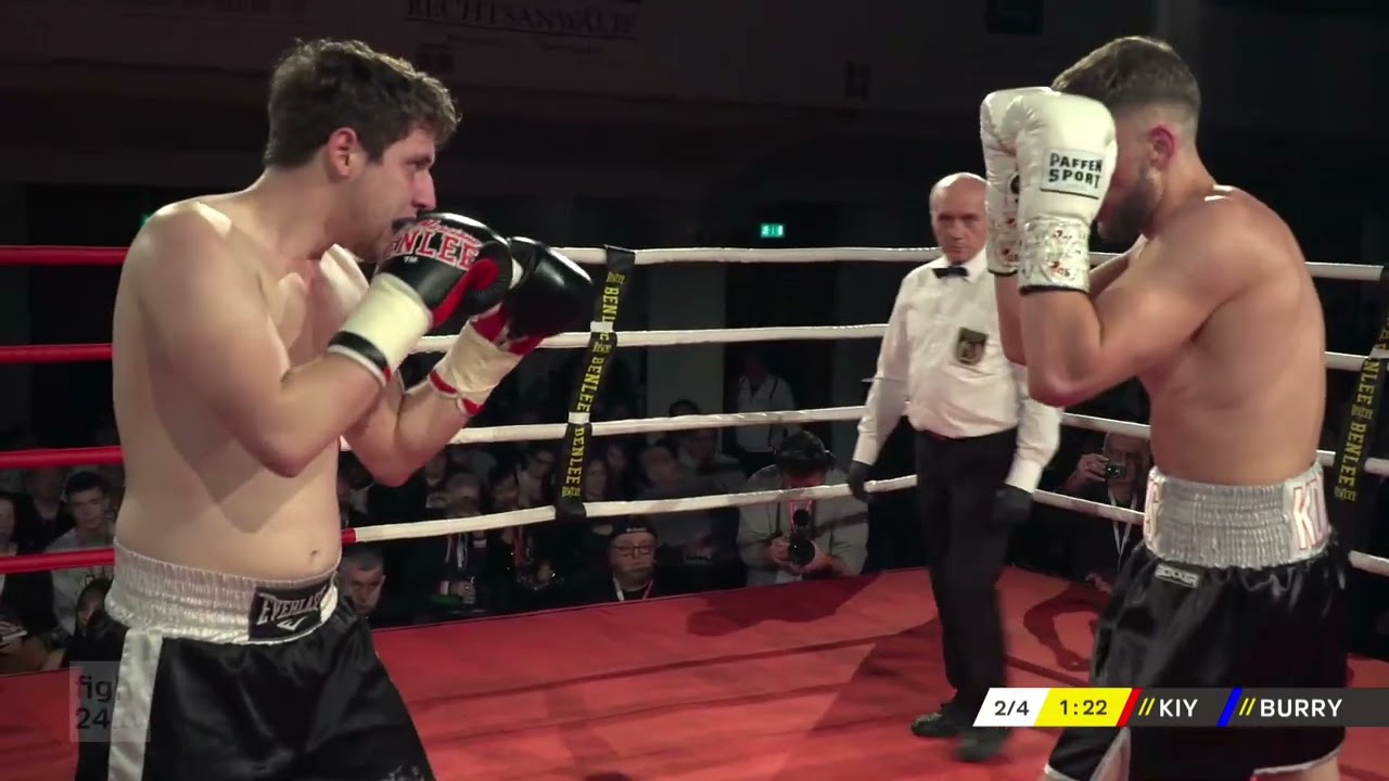 3. LANDAUER BOXNACHT: KEVIN KIY vs LARS BURRY | FULL FIGHT