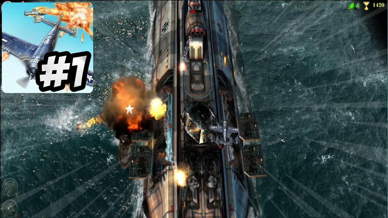 AirAttack 2 - WW2 Airplanes Shooter - Gameplay Part 1 (Mission 01 - 06)