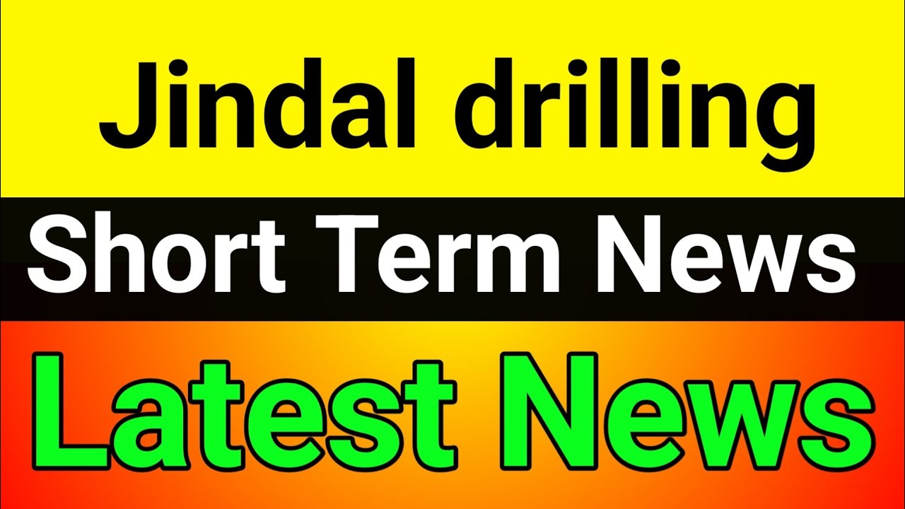 Jindal drilling share🚀jindal drilling share latest news today🔥 jindal drilling share latest news
