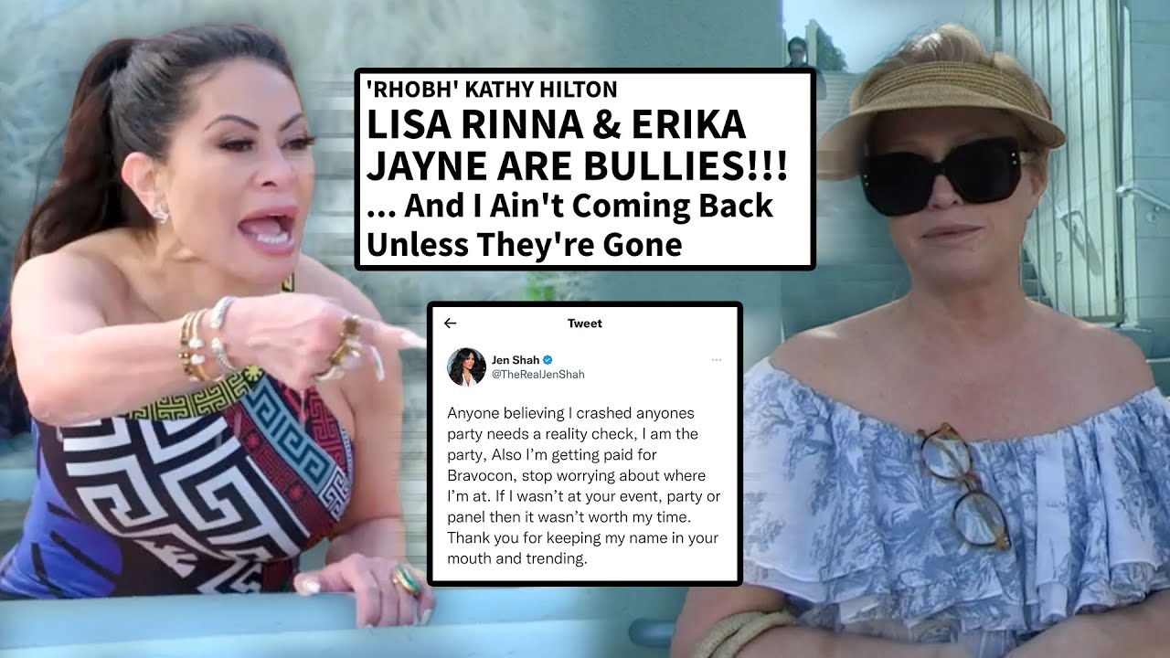 Jen Shah CRASHES BravoCon + Kathy Hilton is DONE with RHOBH
