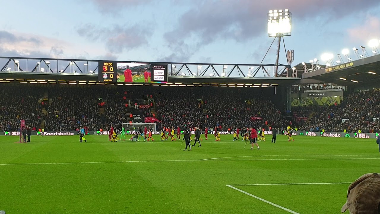 Watford 3-0 Liverpool. With Z-Cars as well 29th Feb 2020