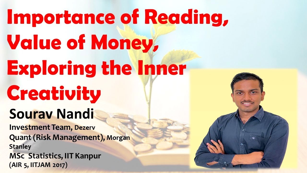 Importance of Reading, Value of Money & Exploring the Inner Creativity || @EduCanteen #bookreading