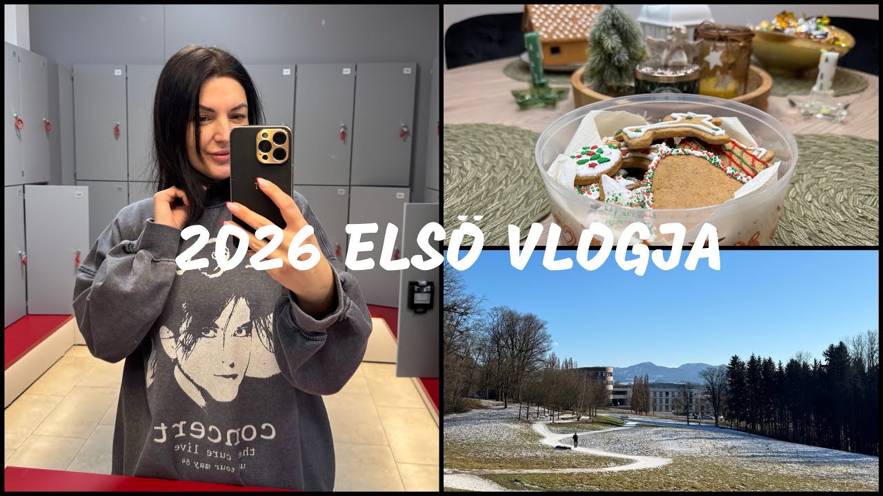2026 első vlogja, mely nyomokban karácsonyt tartalmaz. 🥳🍀🐷🎄