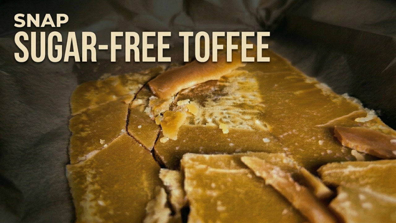 Toffee | Easy Homemade, Rich and Buttery, Sugar-Free