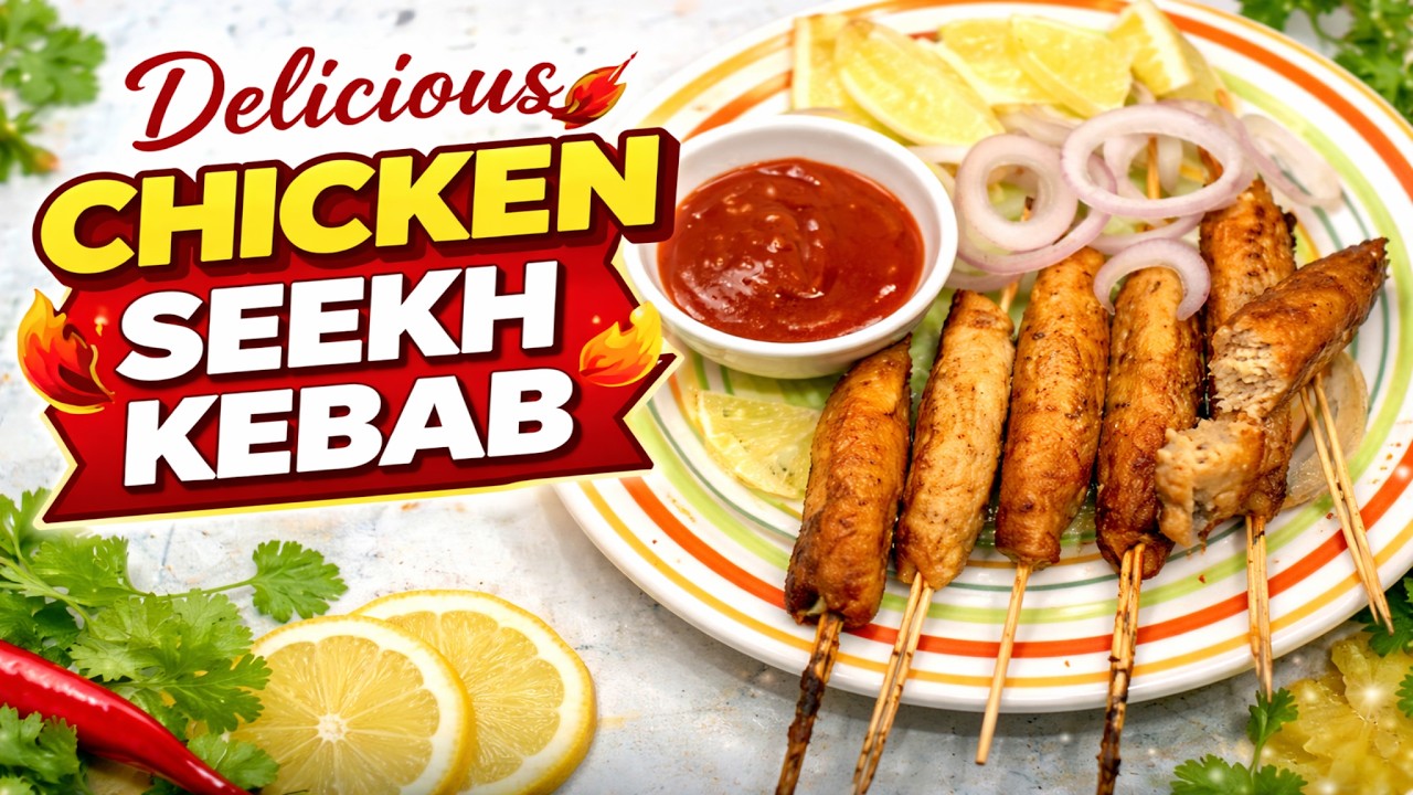 chicken seekh kabab