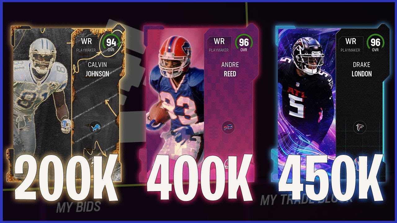 The BEST WIDE RECEIVERS In MUT 23 For EVERY BUDGET!
