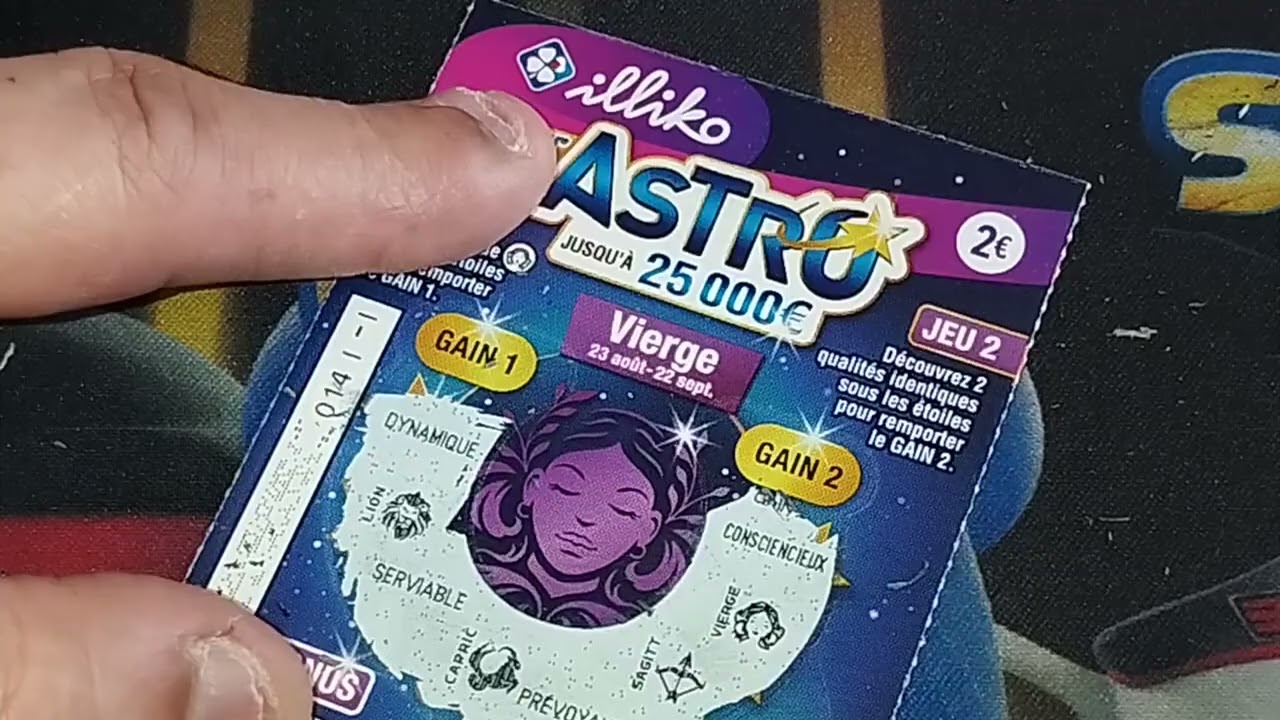 GRATTAGE DE 12 ASTRO