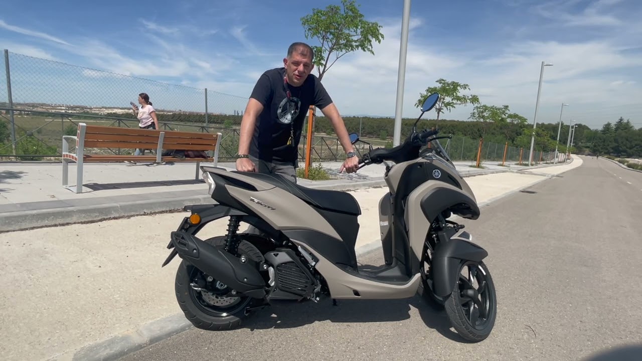Prueba y Opinión Scooter Yamaha Tricity 125