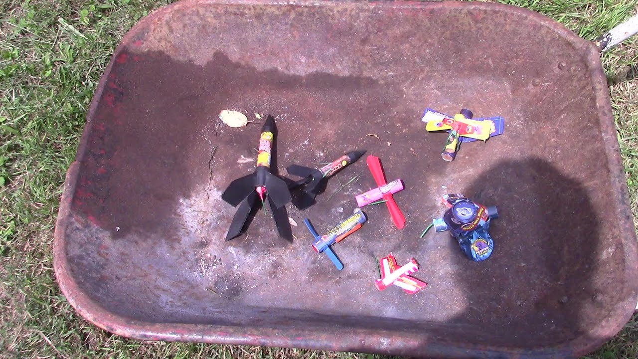 Phantom Fireworks Stack Attack and Turbo Prop with a BLOW UP!!!