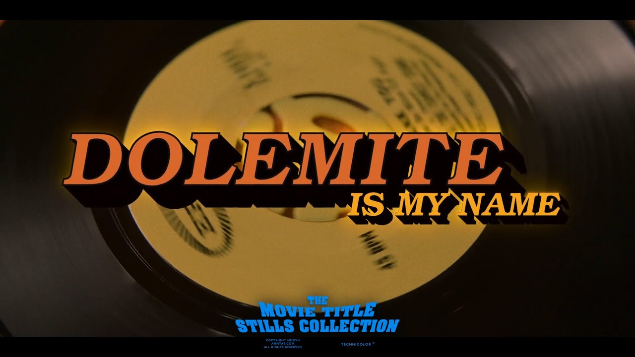 Dolemite Is My Name (2019) title sequence