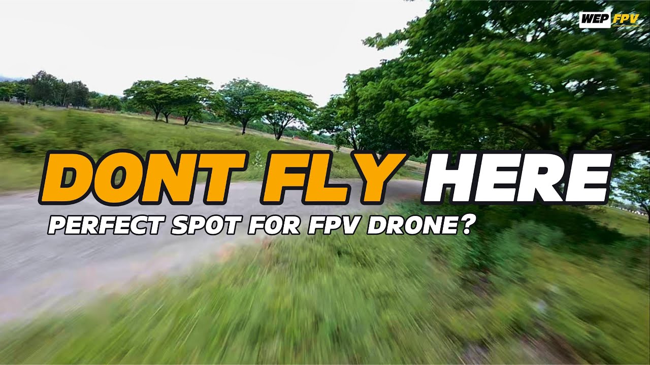 DON'T YOUR DRONE FLY HERE!