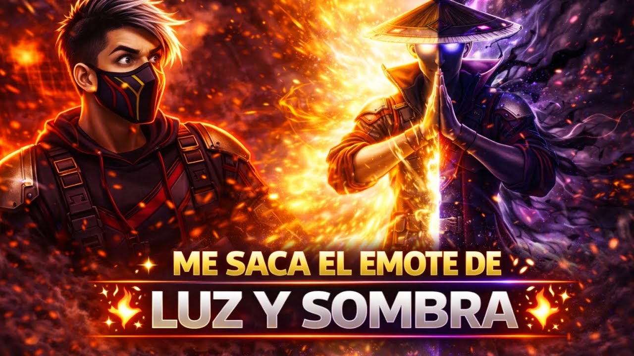 ME SAQUE EL EMOTE DE 🌞LUZ Y SOMBRA🌚
