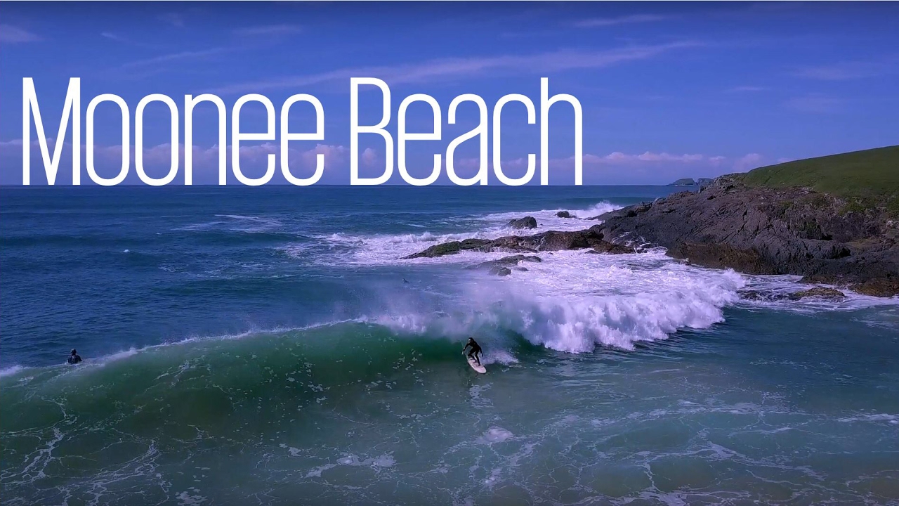 Incredible 4K DJI Mavic Pro Footage shot at Moonee Beach 2017