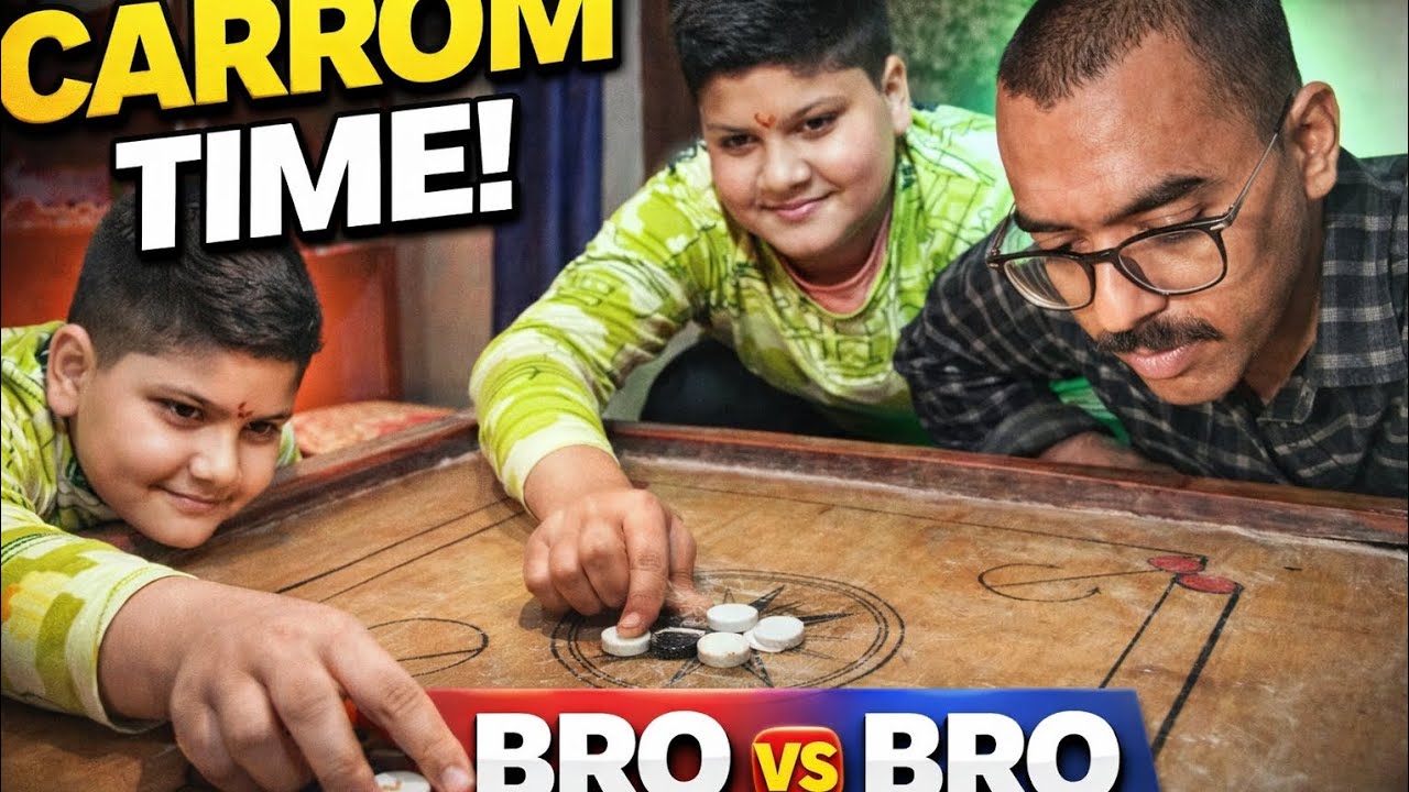 Carrom Game With Sinu 😅